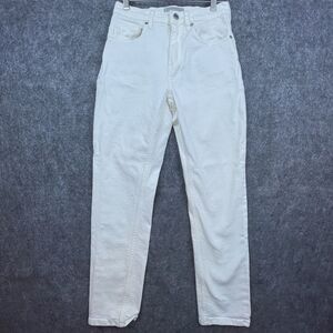 Everlane Jeans Womens 25 Ivory White Cheeky Jean Slim Straight